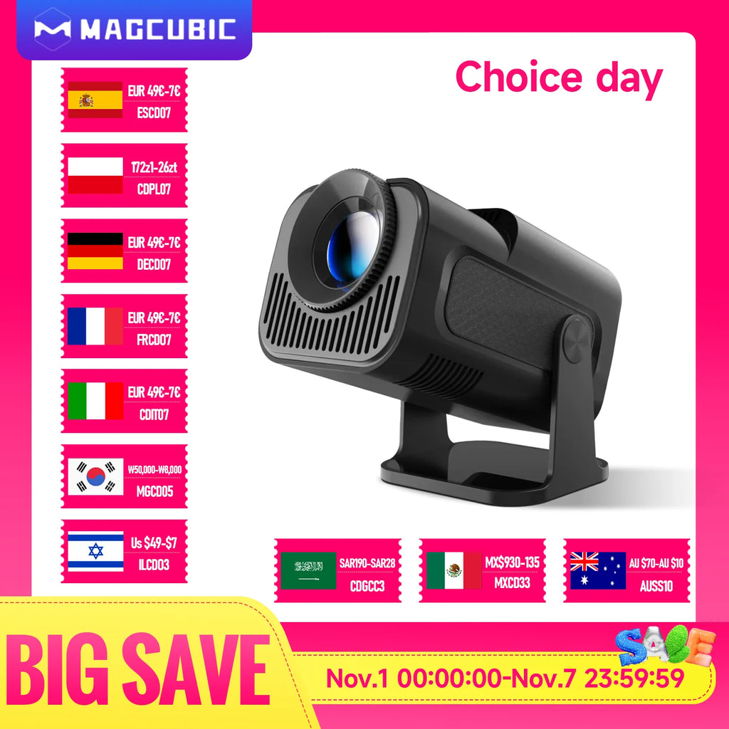 Magcubic 4K Android 11 Smart Projector