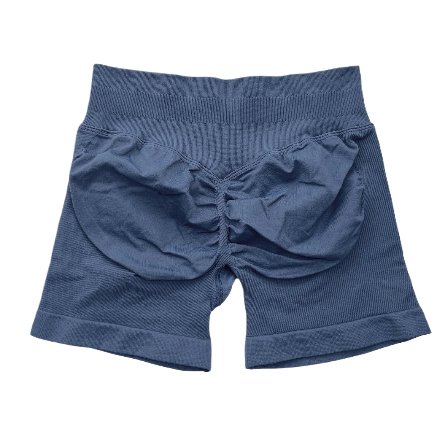 NO LOGO Shorts 4.5 Gym Shorts Women Fitness Sports Low Ribbed Band Workout Scrunch Butt Yoga Booty Running Short Pants