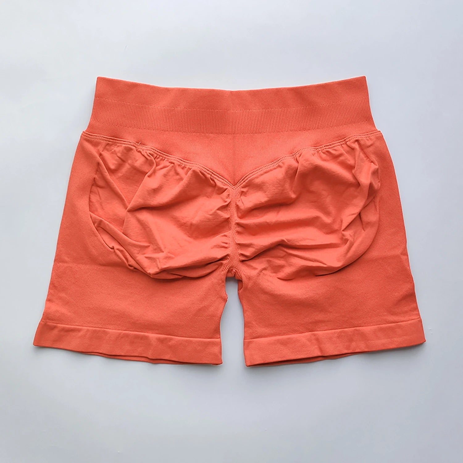 NO LOGO Shorts 4.5 Gym Shorts Women Fitness Sports Low Ribbed Band Workout Scrunch Butt Yoga Booty Running Short Pants