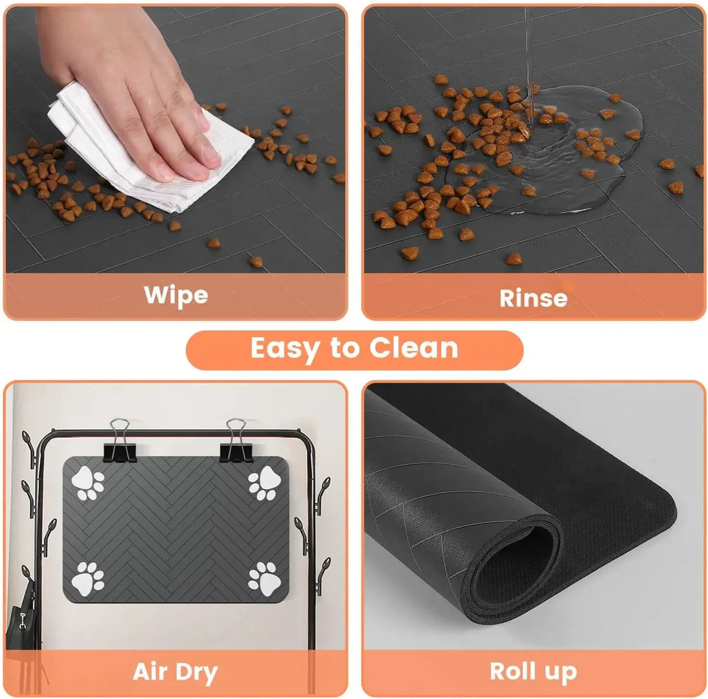 PawShield™ Premium Pet Feeding Mat