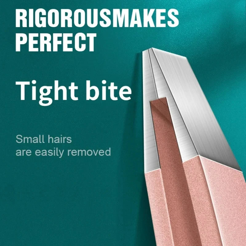 Precision Pink Tweezer Set