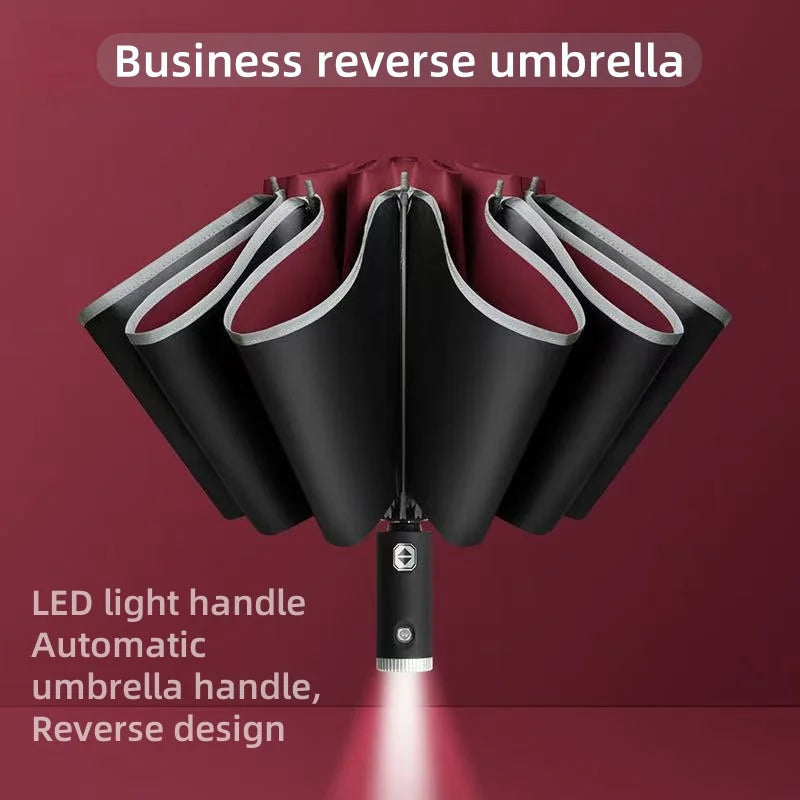 StormGuard Pro Reverse UV Umbrella