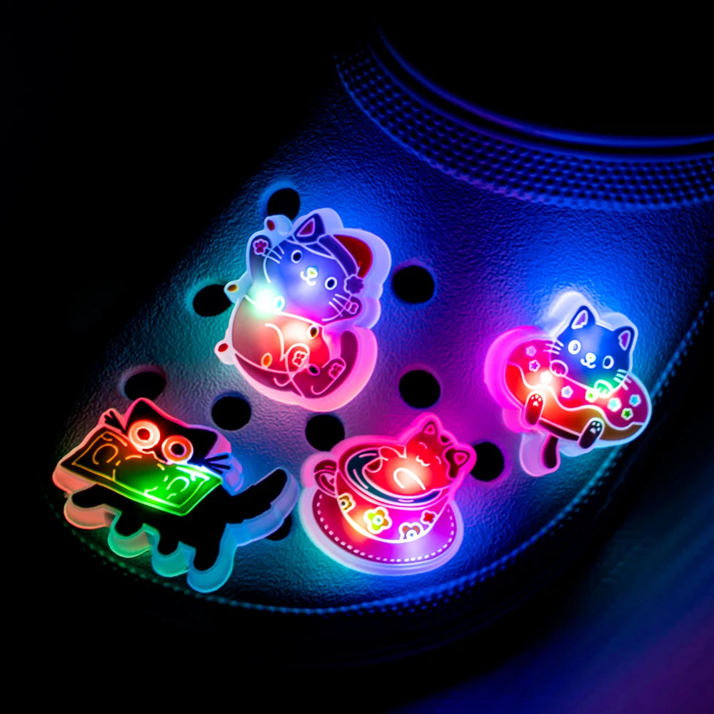 Cute Animals LED Shoe Charms
