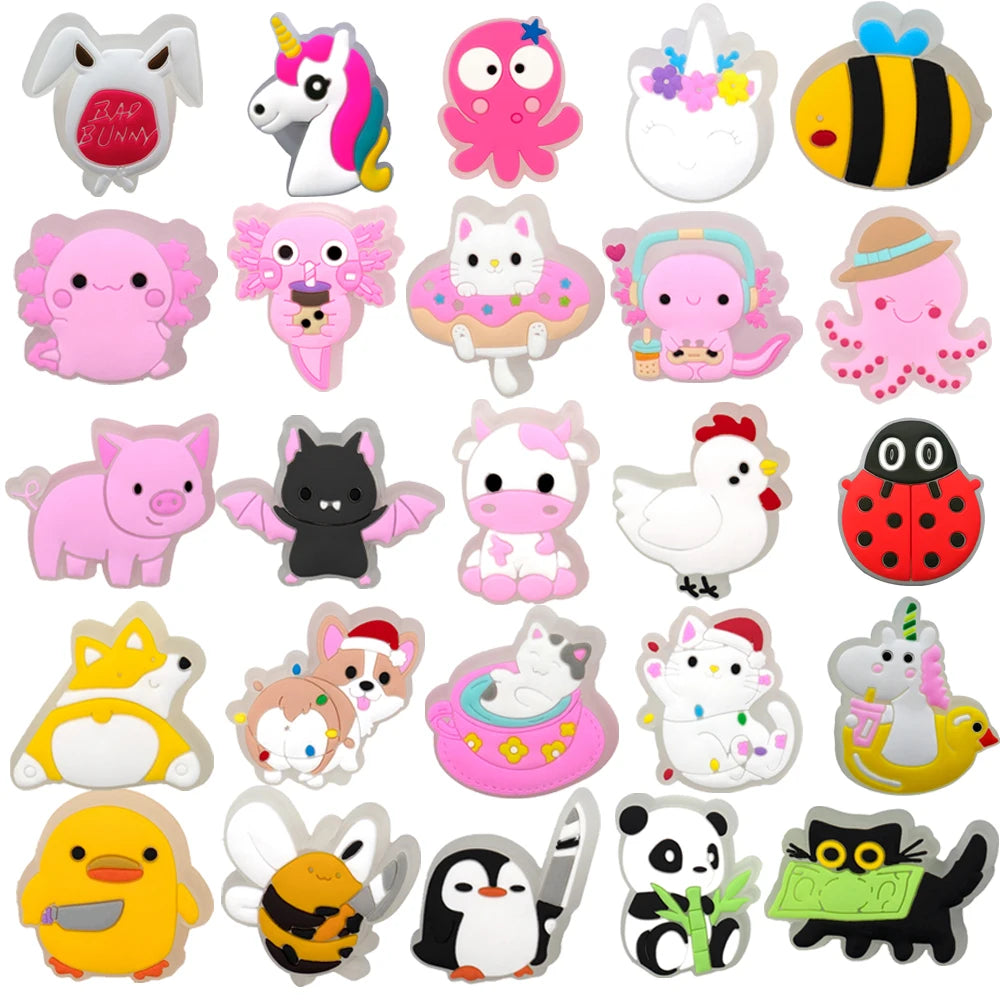 Cute Animals LED Shoe Charms