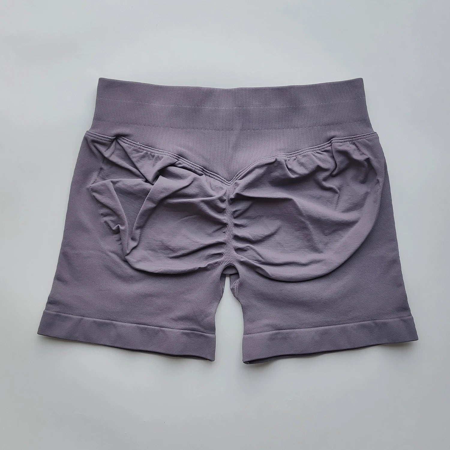 NO LOGO Shorts 4.5 Gym Shorts Women Fitness Sports Low Ribbed Band Workout Scrunch Butt Yoga Booty Running Short Pants