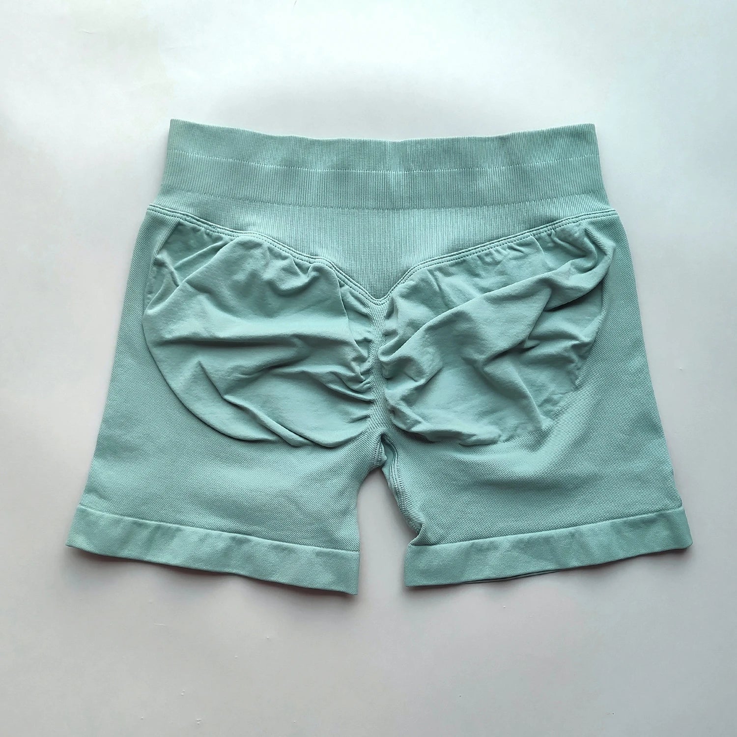 NO LOGO Shorts 4.5 Gym Shorts Women Fitness Sports Low Ribbed Band Workout Scrunch Butt Yoga Booty Running Short Pants