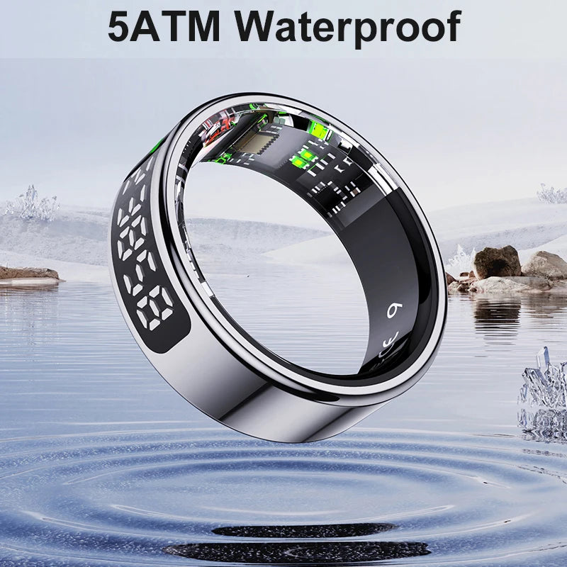 R11 Smart Display Ring – Health & Sleep Monitor