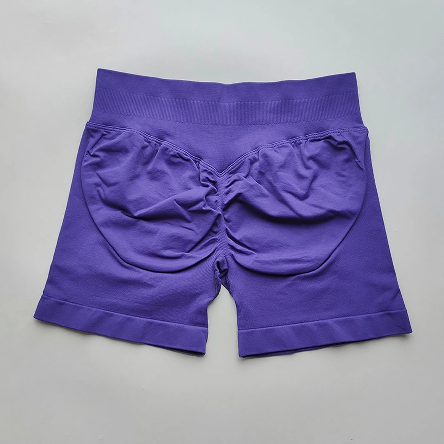 NO LOGO Shorts 4.5 Gym Shorts Women Fitness Sports Low Ribbed Band Workout Scrunch Butt Yoga Booty Running Short Pants