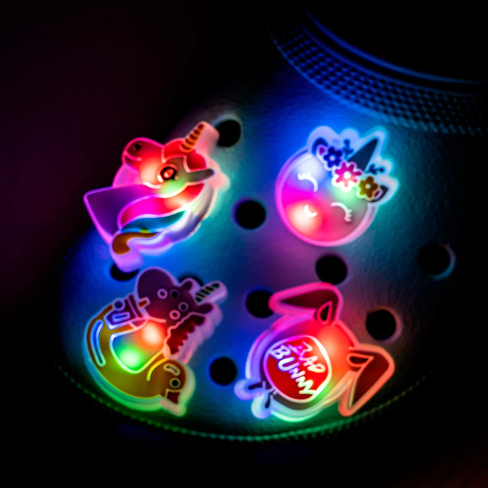 Cute Animals LED Shoe Charms
