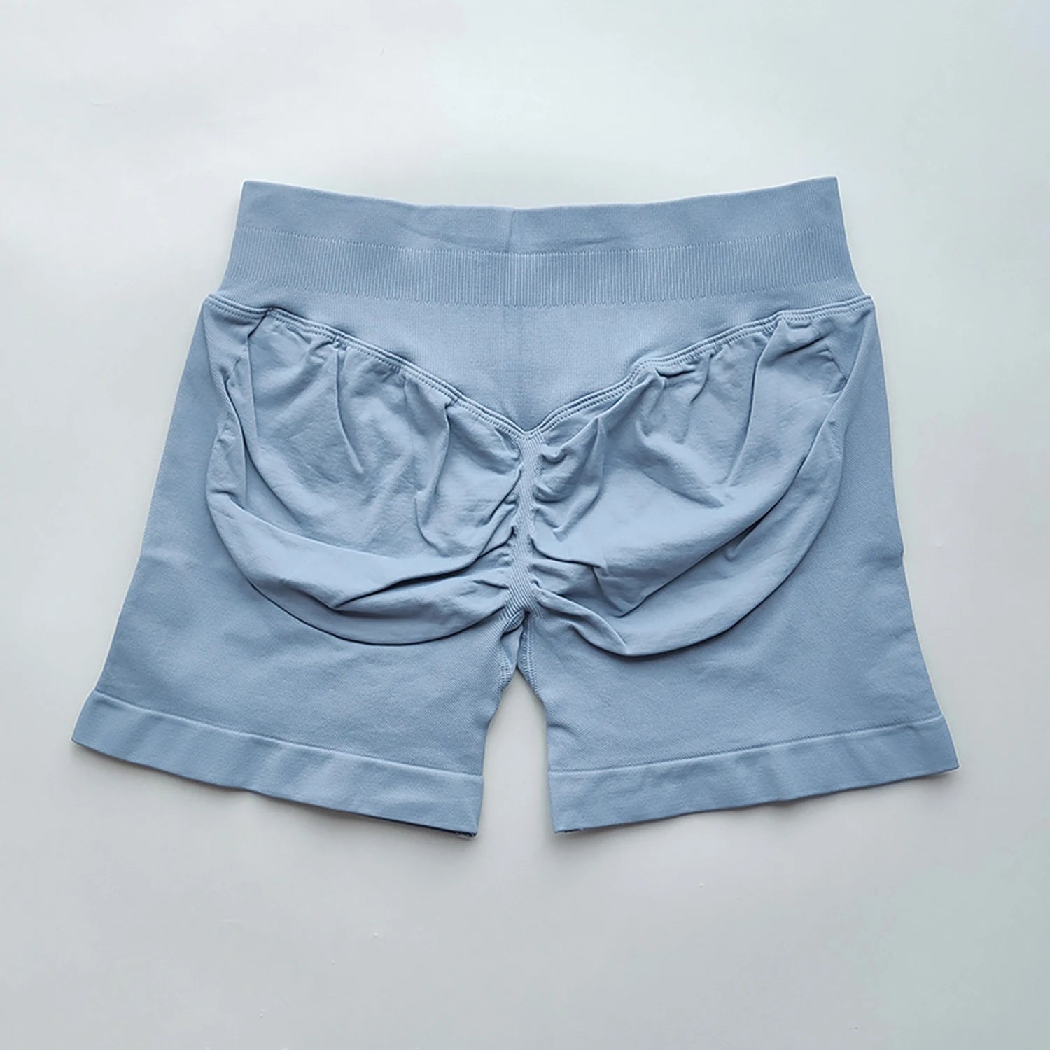 NO LOGO Shorts 4.5 Gym Shorts Women Fitness Sports Low Ribbed Band Workout Scrunch Butt Yoga Booty Running Short Pants