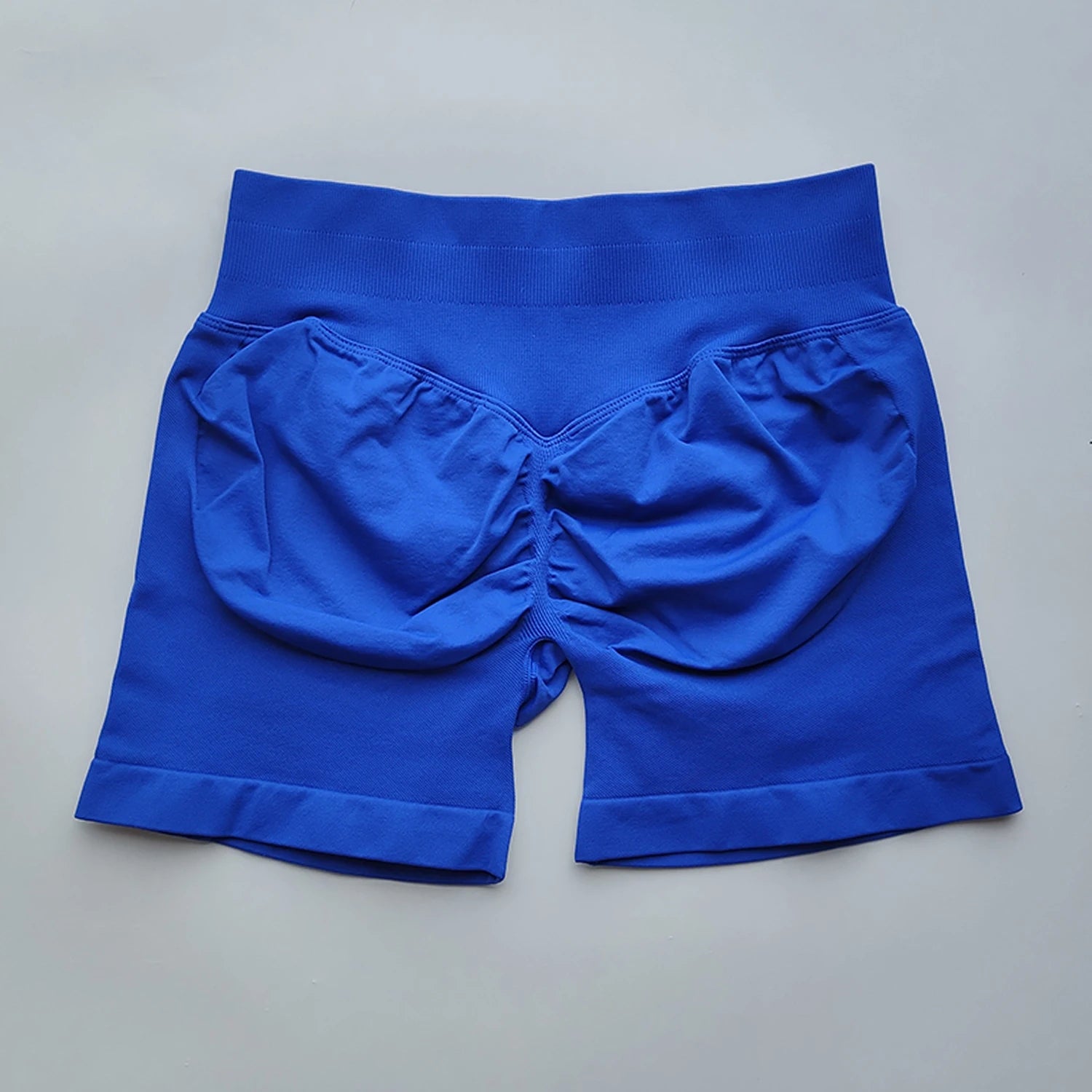 NO LOGO Shorts 4.5 Gym Shorts Women Fitness Sports Low Ribbed Band Workout Scrunch Butt Yoga Booty Running Short Pants