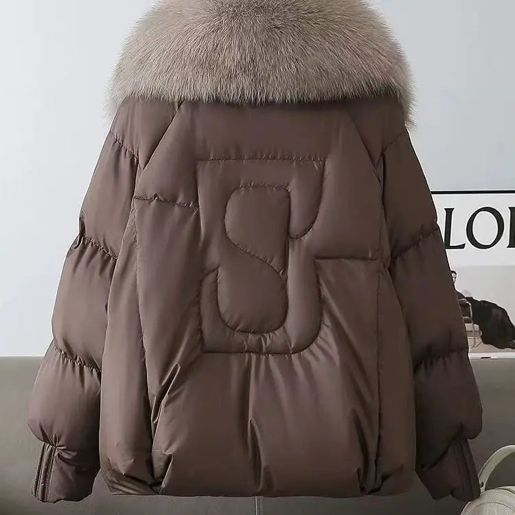 Arctic Grace Fur Collar Jacket
