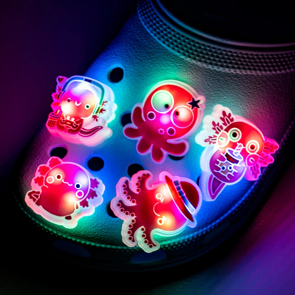 Cute Animals LED Shoe Charms