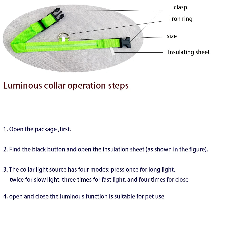 LumaLead – LED Night Safety Dog Leash