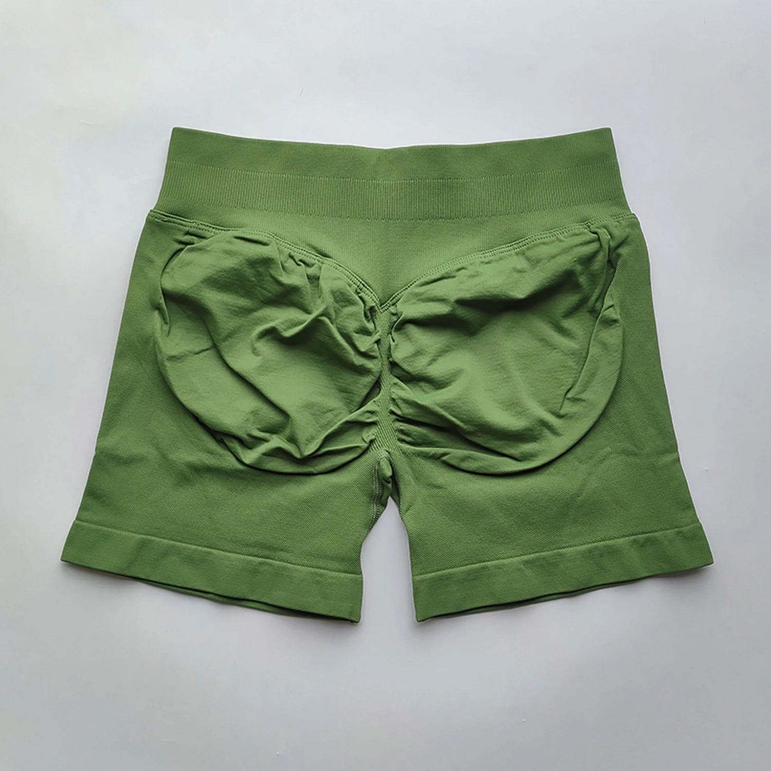 NO LOGO Shorts 4.5 Gym Shorts Women Fitness Sports Low Ribbed Band Workout Scrunch Butt Yoga Booty Running Short Pants