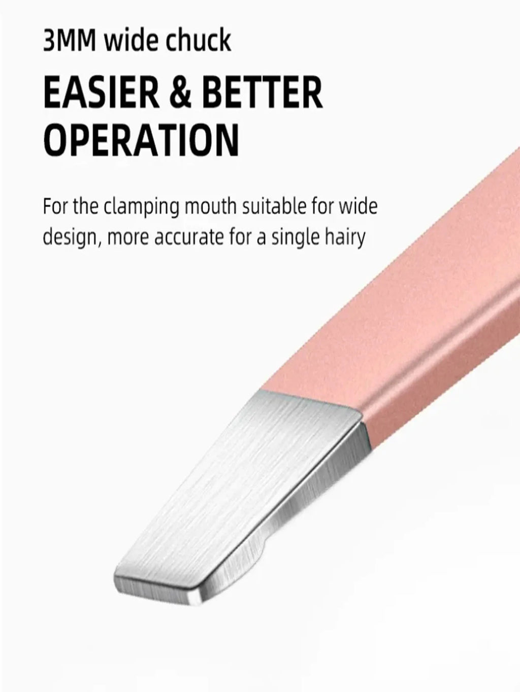 Precision Pink Tweezer Set