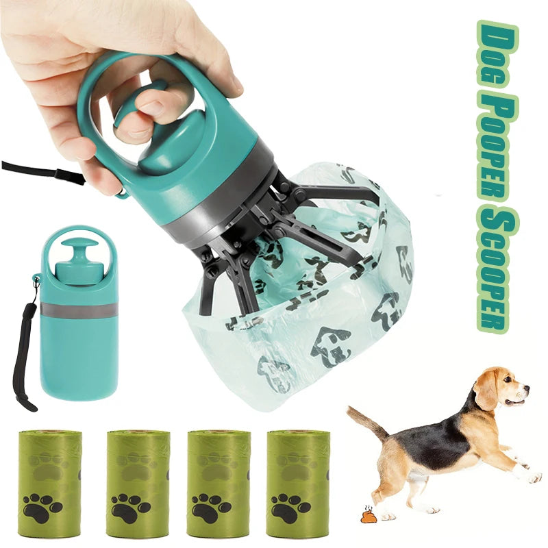CleanGrip No-Touch Pet Waste Scooper