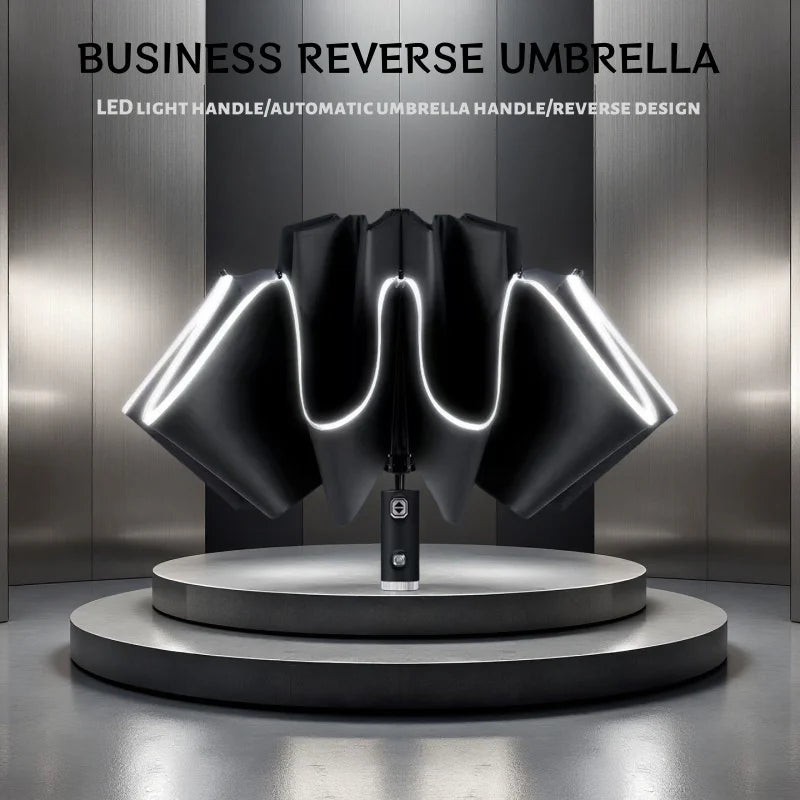 StormGuard Pro Reverse UV Umbrella