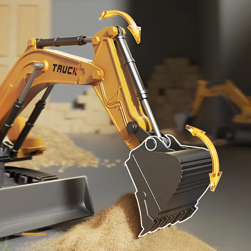 RC Excavator with Lights&Sound