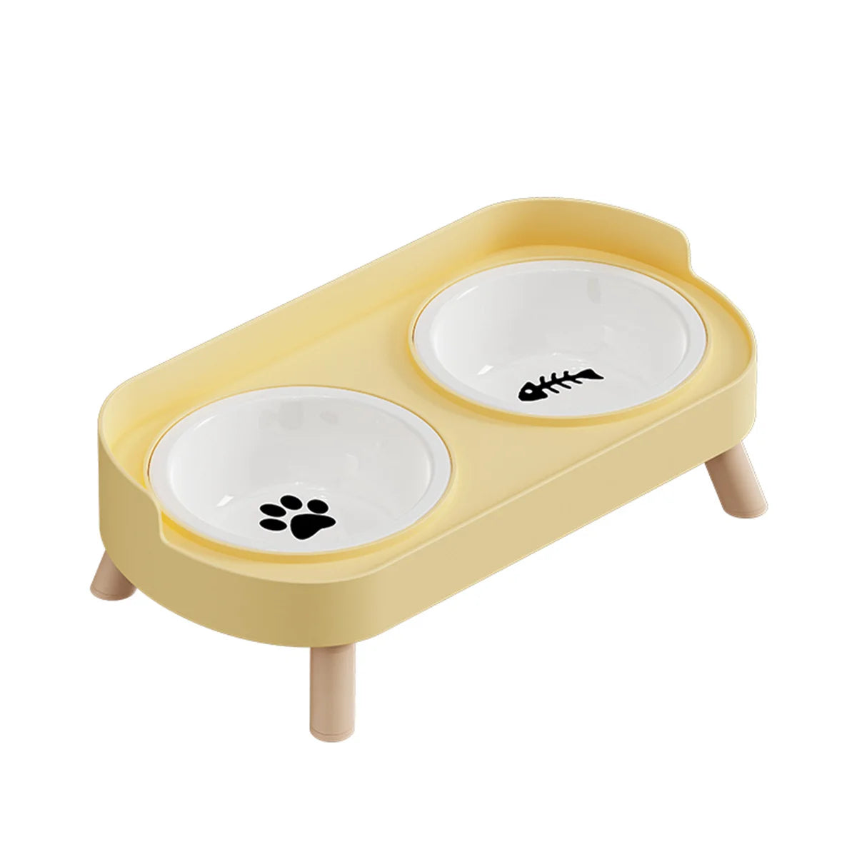 Colorful Dopamine Pet Double Bowl