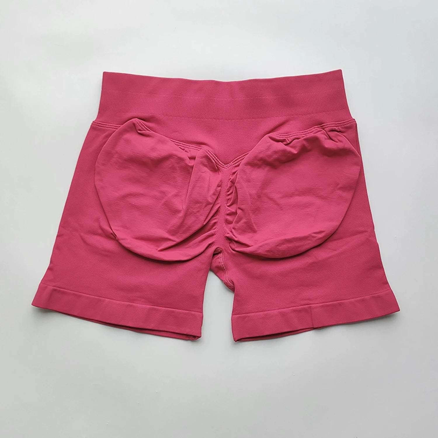 NO LOGO Shorts 4.5 Gym Shorts Women Fitness Sports Low Ribbed Band Workout Scrunch Butt Yoga Booty Running Short Pants