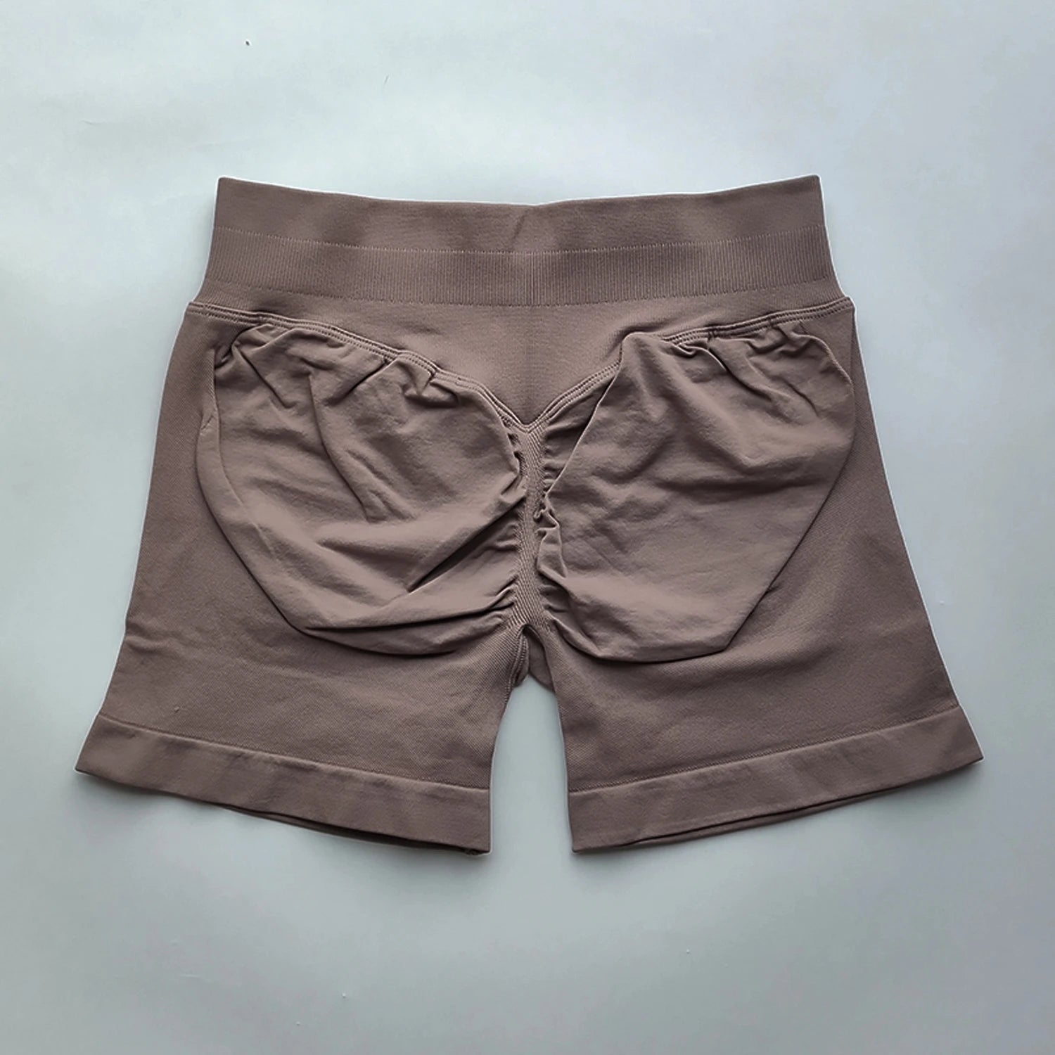 NO LOGO Shorts 4.5 Gym Shorts Women Fitness Sports Low Ribbed Band Workout Scrunch Butt Yoga Booty Running Short Pants