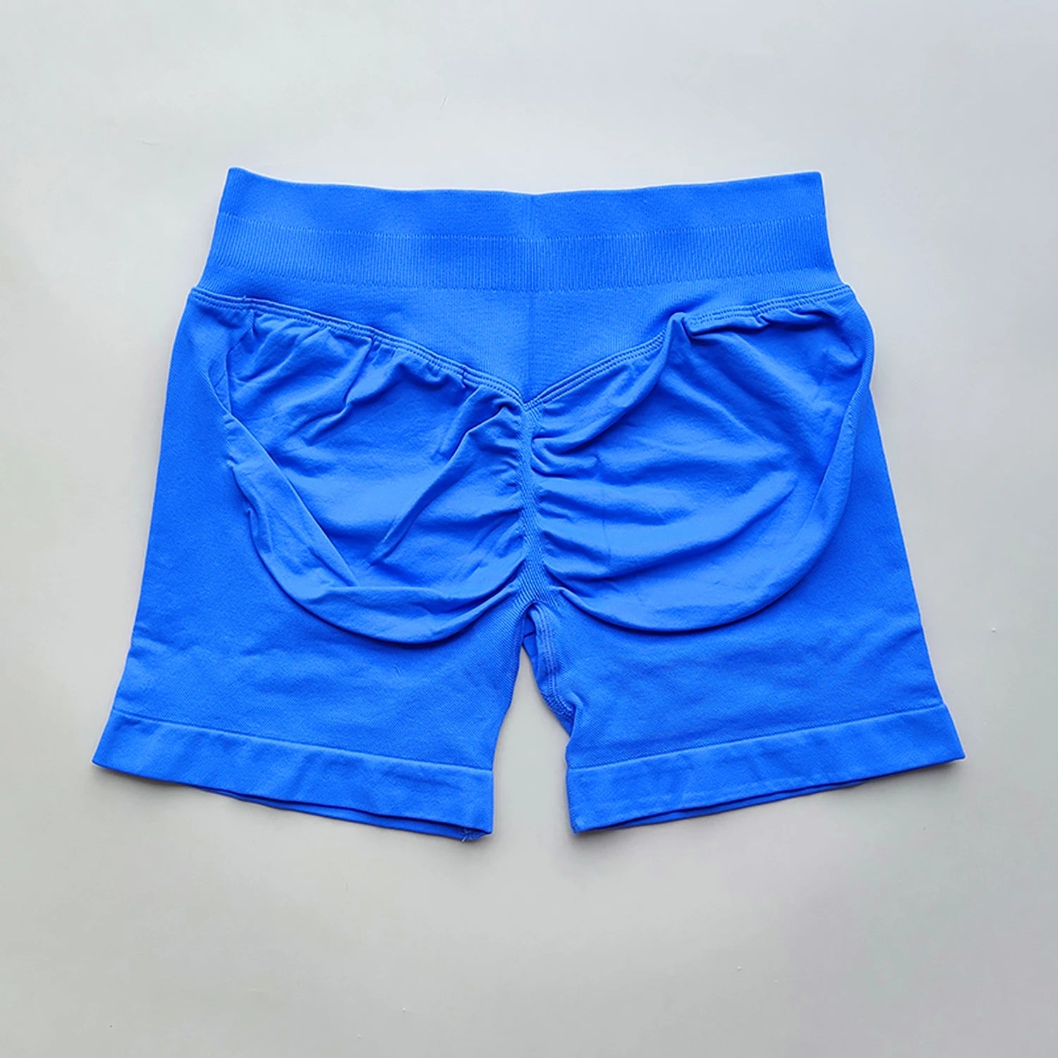 NO LOGO Shorts 4.5 Gym Shorts Women Fitness Sports Low Ribbed Band Workout Scrunch Butt Yoga Booty Running Short Pants